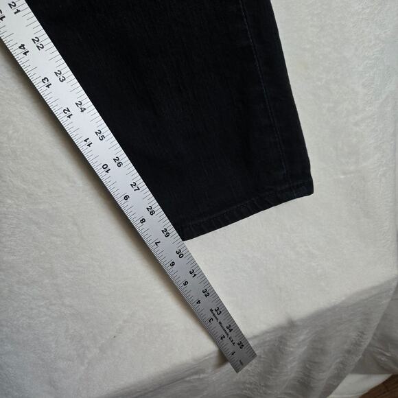 Levi's 511 Jeans Mens Straight Leg Denim Mens 32x32 Black 0704 - Picture 5 of 11